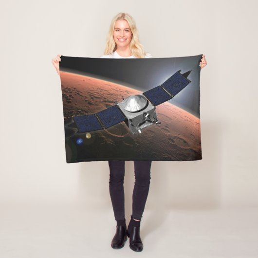 Mars atmosfeer en vluchtige evolutie missie. fleece deken (In situ)