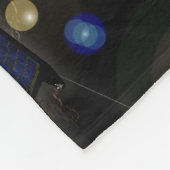 Mars atmosfeer en vluchtige evolutie missie. fleece deken (Hoek)