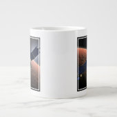 Mars atmosfeer en vluchtige evolutie missie. grote koffiekop (Voorkant)