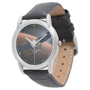 Mars atmosfeer en vluchtige evolutie missie. horloge