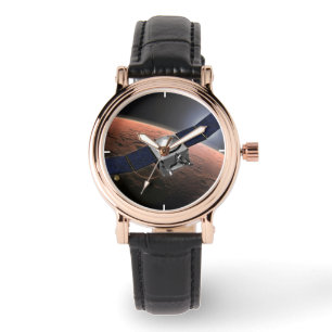 Mars atmosfeer en vluchtige evolutie missie. horloge