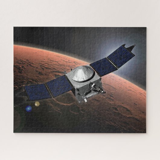 Mars atmosfeer en vluchtige evolutie missie. legpuzzel (Horizontaal)