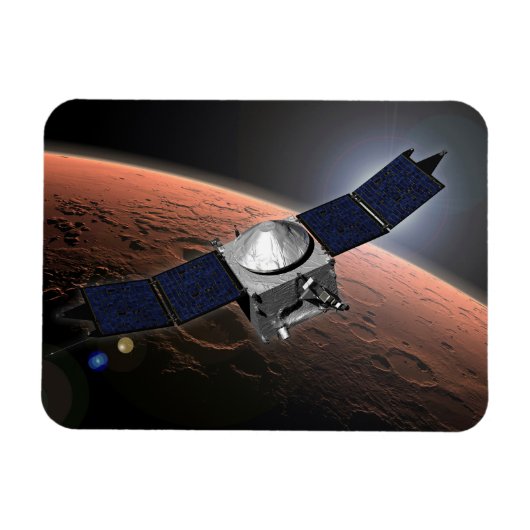 Mars atmosfeer en vluchtige evolutie missie. magneet (Horizontaal)