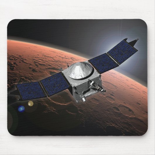 Mars atmosfeer en vluchtige evolutie missie. muismat (Voorkant)