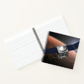 Mars atmosfeer en vluchtige evolutie missie. notitieboek (Binnen)