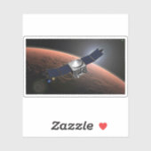 Mars atmosfeer en vluchtige evolutie missie. sticker (Vel)