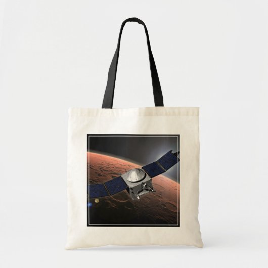 Mars atmosfeer en vluchtige evolutie missie. tote bag (Voorkant)