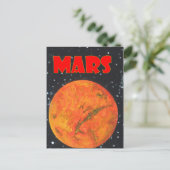 Mars Briefkaart (Staand voorkant)
