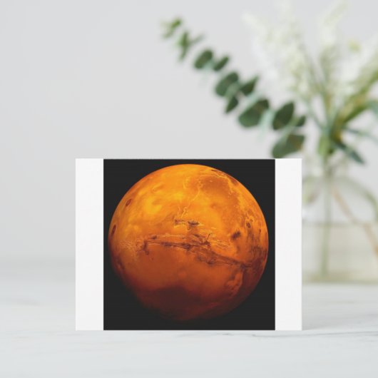 Mars Briefkaart (Staand voorkant)