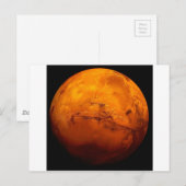 Mars Briefkaart (Voorkant / Achterkant)