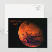 Mars Briefkaart (Voorkant / Achterkant)