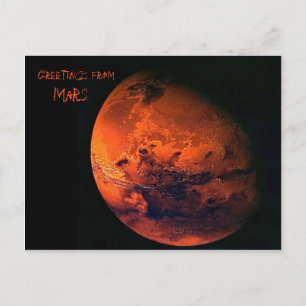 Mars Briefkaart
