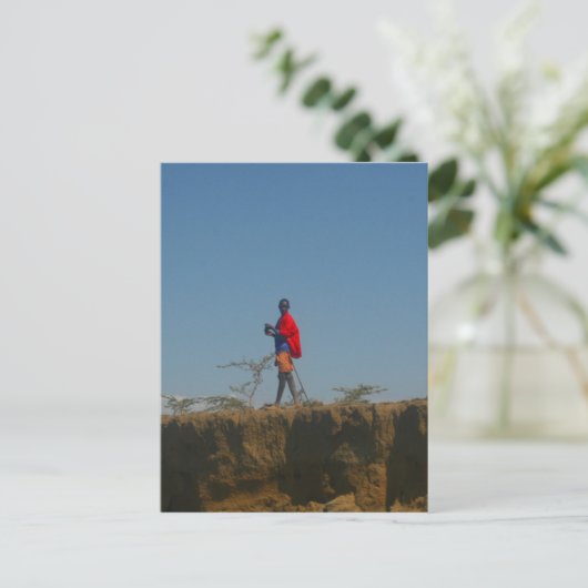 mars briefkaart (Staand voorkant)