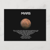 Mars-Briefkaart Briefkaart (Voorkant)