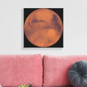 Mars Canvas Afdruk (Insitu (Woonkamer))
