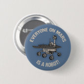 Mars Census Ronde Button 5,7 Cm (Voorkant /achterkant)