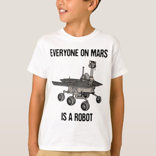 Mars Census T-shirt (Voorkant)