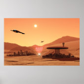 Mars City Poster (Voorkant)