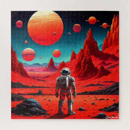 MARS CONQUEST 2 LEGPUZZEL (Verticaal)