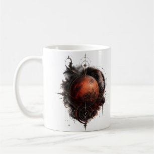 Mars Crimson Orbit Hemels Planeet Mok