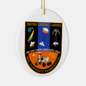 Mars Curioisty EDL NASA Social ornament (Rechts)