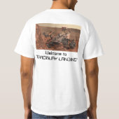 MARS CURIOSITY ROVER "BRADBURY LANDING" T-SHIRT (Achterkant)