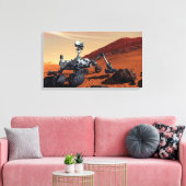 Mars Curiosity Rover Canvas Afdruk (Insitu (Woonkamer))