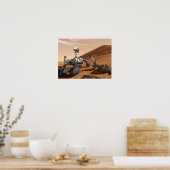 Mars Curiosity Rover Poster (Keuken)