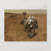 Mars Curiosity Self Portret Briefkaart (Voorkant)