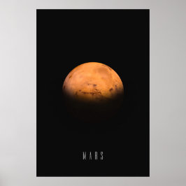 Mars - De Rode Planeet en de volgende grens van de Poster