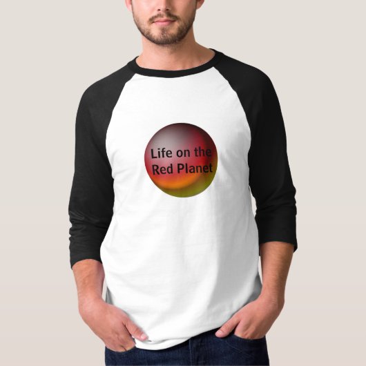 Mars de Rode Planeet T-shirt (Voorkant)