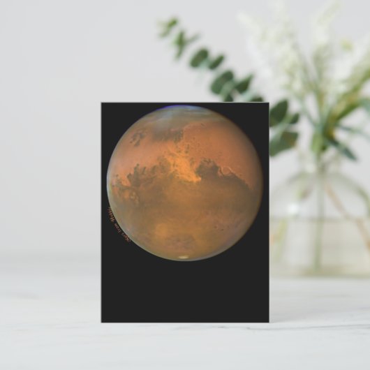 Mars de Rode Planet op kaarten en Briefkaarten (Staand voorkant)