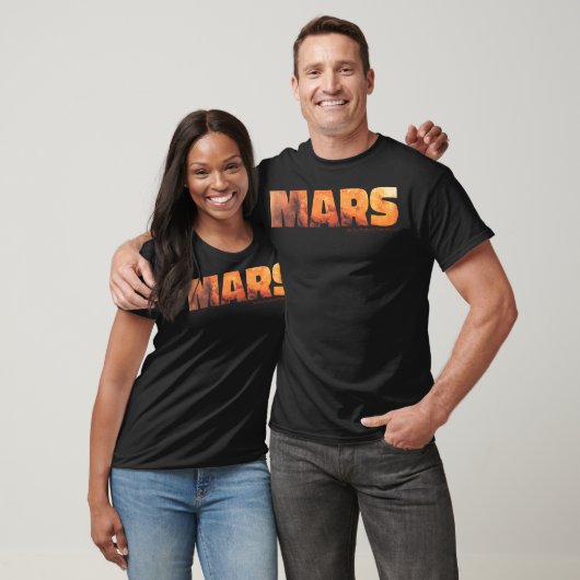 Mars, de vierde planeet vanaf de zon t-shirt (Unisex)
