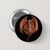 Mars Dragon-Button Ronde Button 5,7 Cm (Voorkant /achterkant)