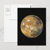 Mars!  Een mooi afbeelding uit de ruimte.  NASA Briefkaart (Voorkant / Achterkant)