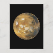 Mars!  Een mooi afbeelding uit de ruimte.  NASA Briefkaart (Voorkant)