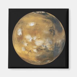 Mars! Een mooi afbeelding uit de ruimte. NASA Magneet