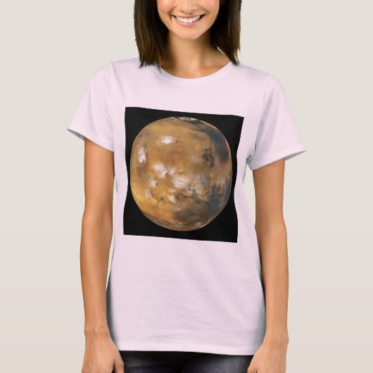 Mars! Een mooi afbeelding uit de ruimte. NASA T-shirt (Voorkant)