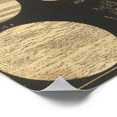 Mars en Jupiter Poster (Hoek)