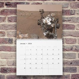 Mars en Mars ruimtevaartuig Kalender