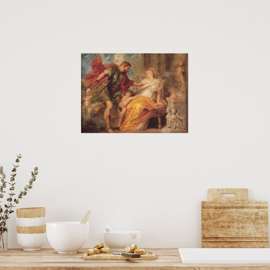 Mars en Rhea Silvia Poster (Keuken)
