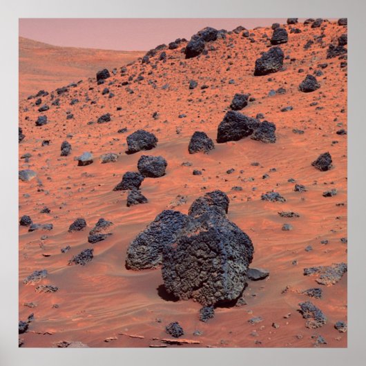 Mars-exploratie Poster (Voorkant)