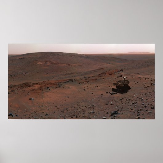 Mars Exploratie Rover Spirit Poster (Voorkant)