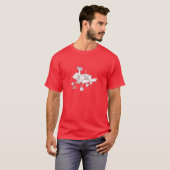 Mars Exploratieronde T-shirt (Voorkant volledig)