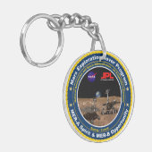 Mars Exploration Rovers: Geest en kansen Sleutelhanger (Voorkant Links)