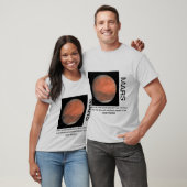 Mars Gedrukte T-Shirt (Unisex)