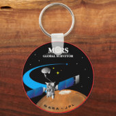 Mars Global Surveyor Sleutelhanger (Voorkant)