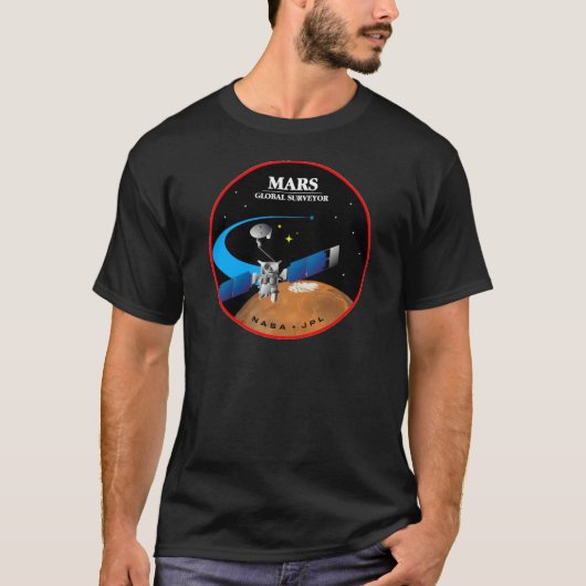 Mars Global Surveyor T-shirt (Voorkant)