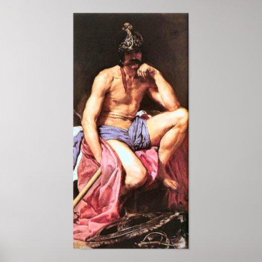 Mars, God van Oorlog Poster (Voorkant)