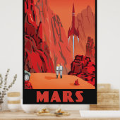 Mars - Groot formaat Poster (Keuken)